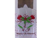 Пакет майка с рисунком «Merry christmes»